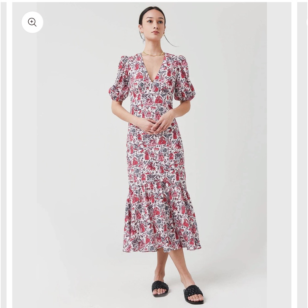 Rhode Ester Dress in Romance Pink Size 2